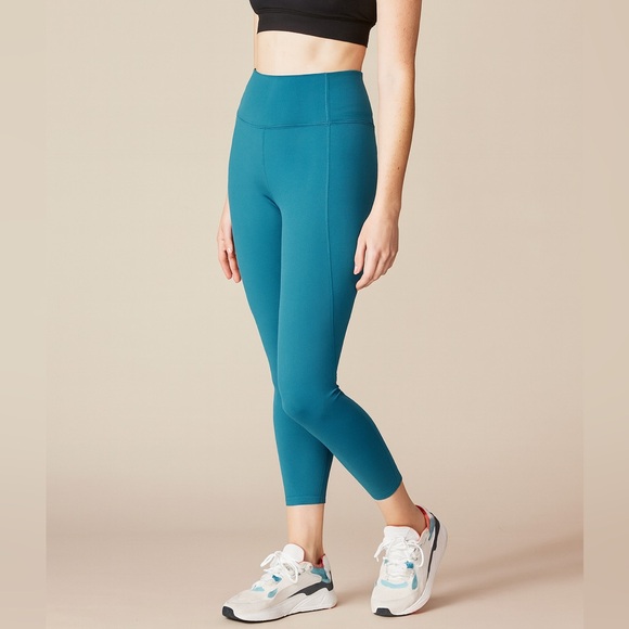 Girlfriend Collective High Waist Olympia Leggings Women’s Size Small Blue - Picture 1 of 13